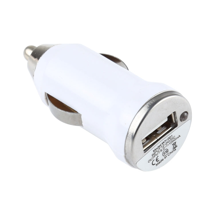 DC 5V / 1A USB Car Charger for Galaxy SIV / i9500 / SIII / i9300 / i8190 / S7562 / i8750 / i9220 / N7000 / i9100 / i9082 / BlackBerry Z10 / HTC X920e / Nokia / Other Mobile Phones