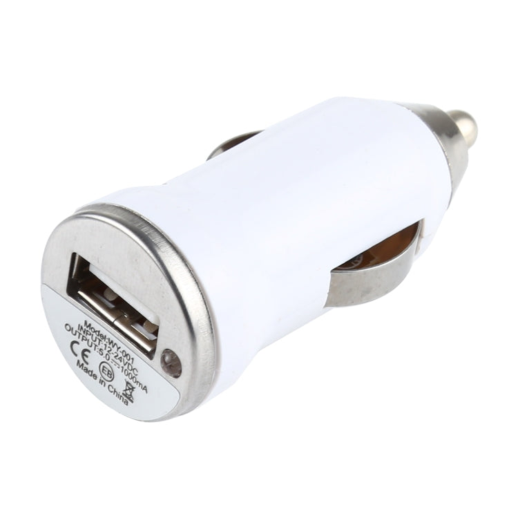 DC 5V / 1A USB Car Charger for Galaxy SIV / i9500 / SIII / i9300 / i8190 / S7562 / i8750 / i9220 / N7000 / i9100 / i9082 / BlackBerry Z10 / HTC X920e / Nokia / Other Mobile Phones