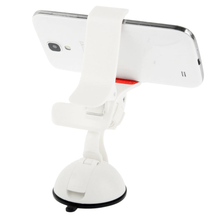 Suction Cup Car Bracket Mount, Support 360 Degree Rotation, For iPhone, Galaxy, Huawei, Xiaomi, Lenovo, Sony, LG, HTC and Other Smartphones