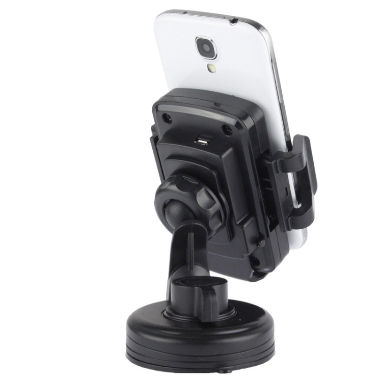 C1 360 Degree Rotation Vehicle Wireless Charging Transmitter, For iPhone 8 / 8 Plus / X &  Galaxy S IV / i9500 / S III / i9300