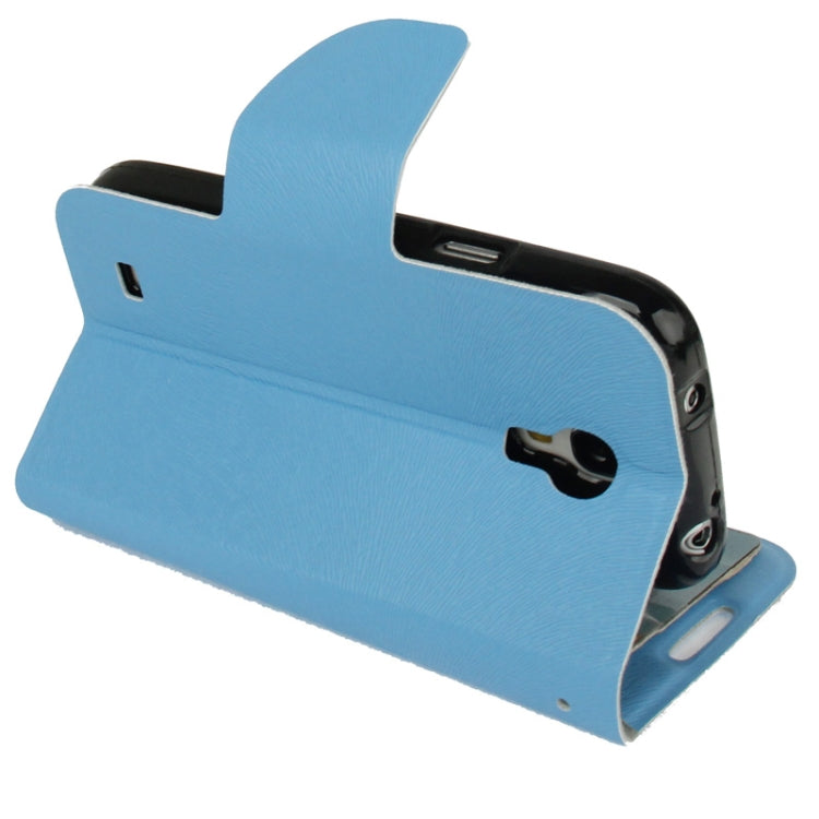 Nature Texture Horizontal Flip Leather Case with Credit Card Slots & Holder for Galaxy S IV mini / i9190