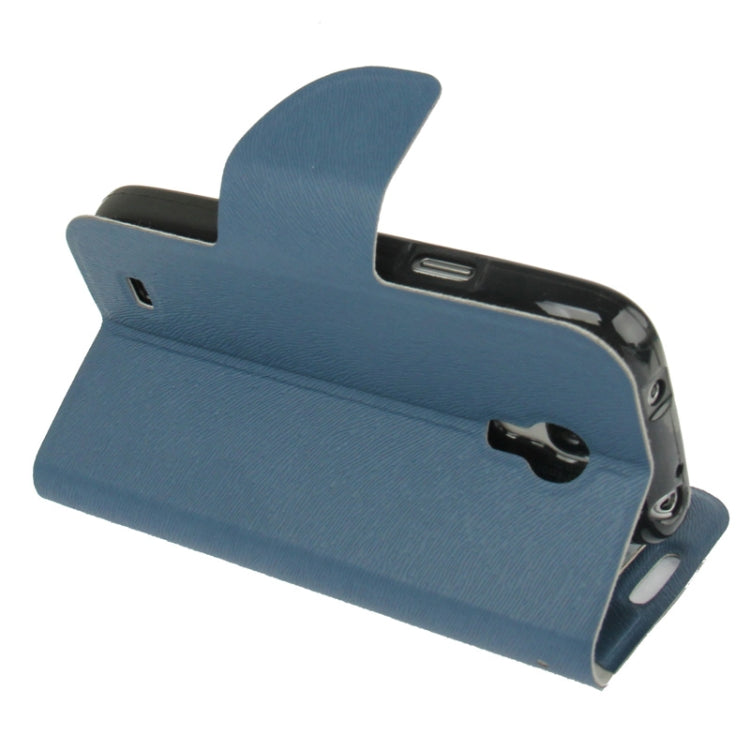Nature Texture Horizontal Flip Leather Case with Credit Card Slots & Holder for Galaxy S IV mini / i9190