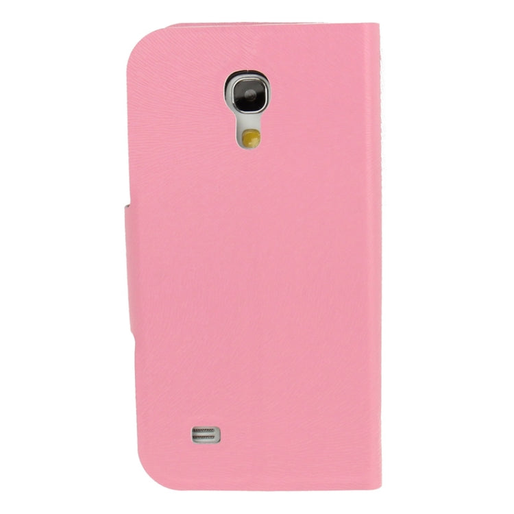 Nature Texture Horizontal Flip Leather Case with Credit Card Slots & Holder for Galaxy S IV mini / i9190