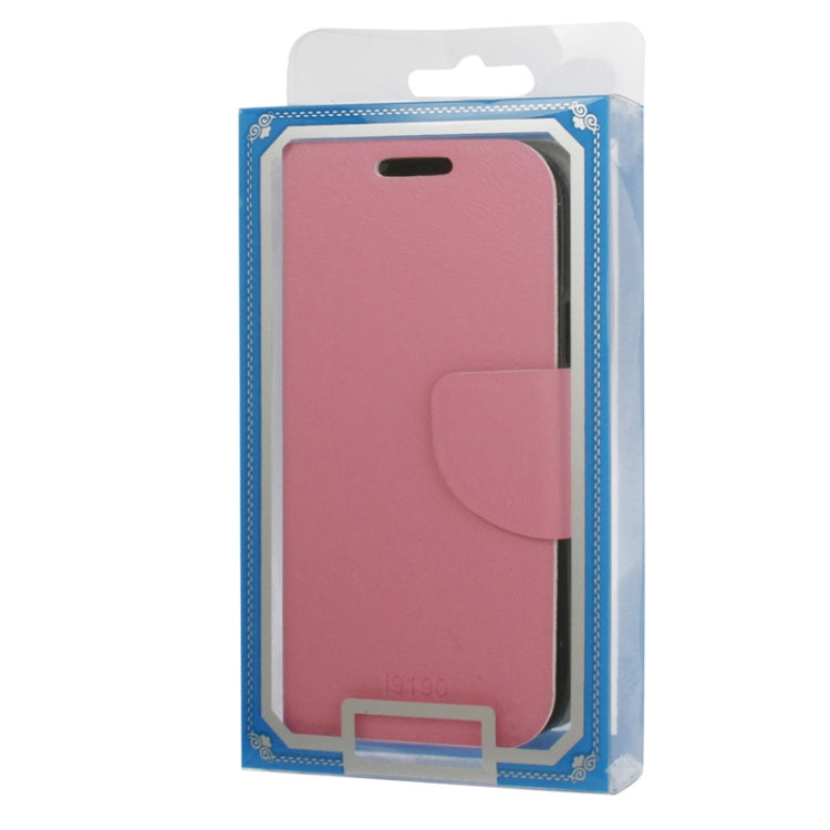 Nature Texture Horizontal Flip Leather Case with Credit Card Slots & Holder for Galaxy S IV mini / i9190