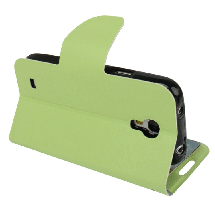 Nature Texture Horizontal Flip Leather Case with Credit Card Slots & Holder for Galaxy S IV mini / i9190