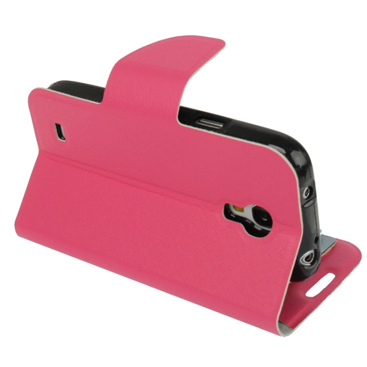 Nature Texture Horizontal Flip Leather Case with Credit Card Slots & Holder for Galaxy S IV mini / i9190
