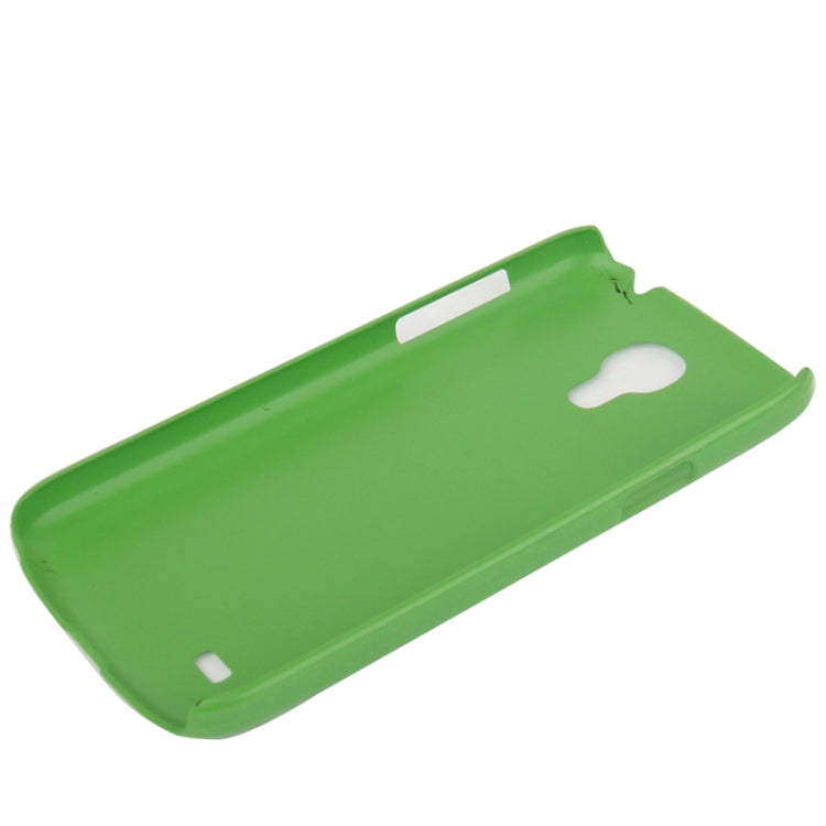 Pure Color Shimmering Powder Smooth Surface Plastic Case for Galaxy S IV mini / i9190(Green)