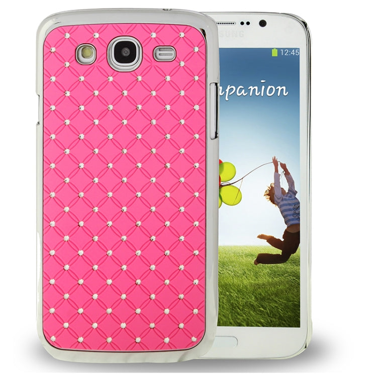 Luxury Bling Diamond Plating Skinning Plastic Case for Galaxy Mega 5.8 / i9150 / i9152