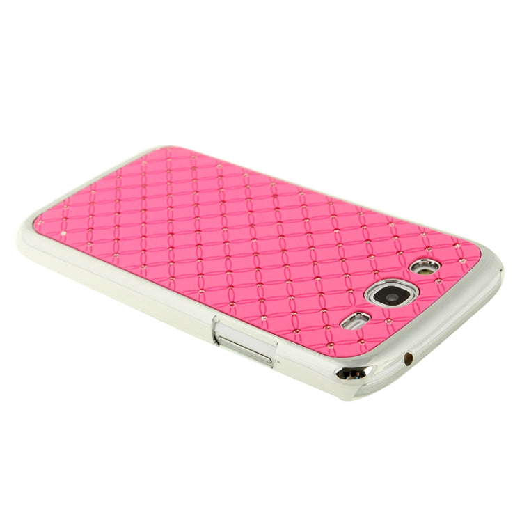 Luxury Bling Diamond Plating Skinning Plastic Case for Galaxy Mega 5.8 / i9150 / i9152