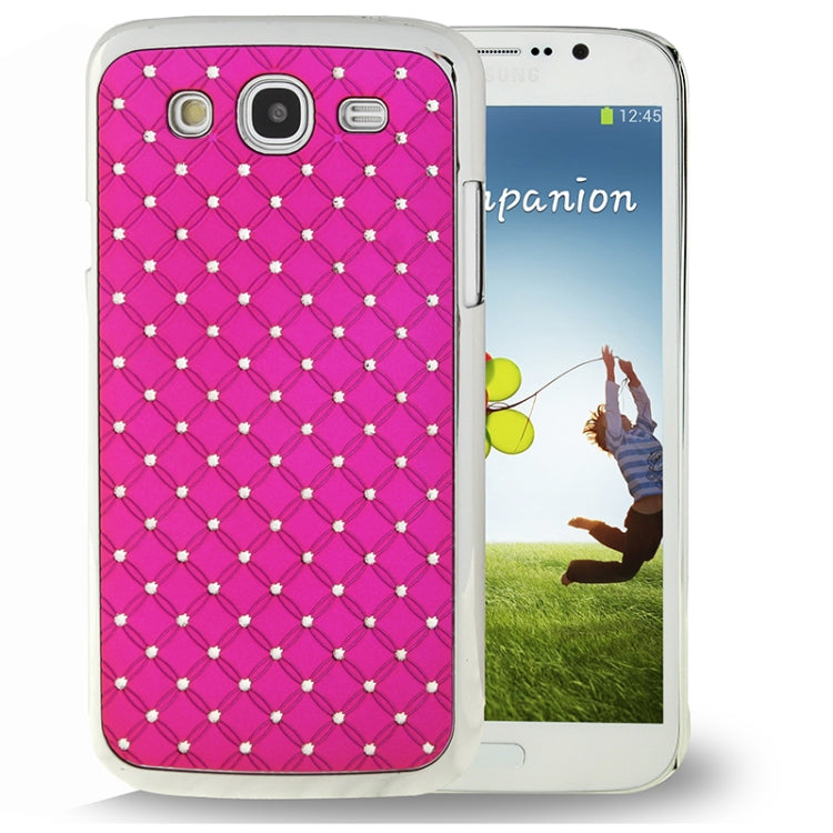 Luxury Bling Diamond Plating Skinning Plastic Case for Galaxy Mega 5.8 / i9150 / i9152