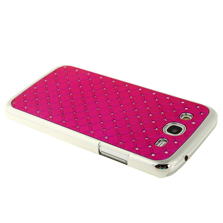Luxury Bling Diamond Plating Skinning Plastic Case for Galaxy Mega 5.8 / i9150 / i9152