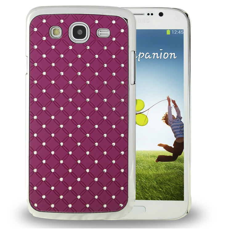 Luxury Bling Diamond Plating Skinning Plastic Case for Galaxy Mega 5.8 / i9150 / i9152