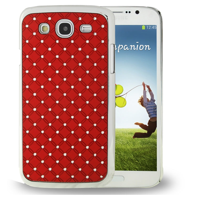 Luxury Bling Diamond Plating Skinning Plastic Case for Galaxy Mega 5.8 / i9150 / i9152