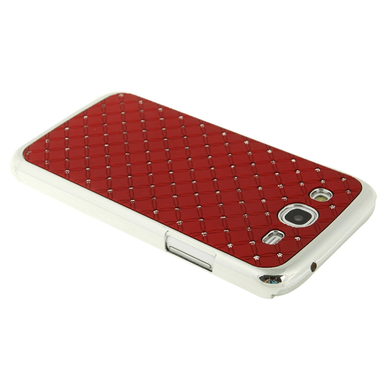 Luxury Bling Diamond Plating Skinning Plastic Case for Galaxy Mega 5.8 / i9150 / i9152