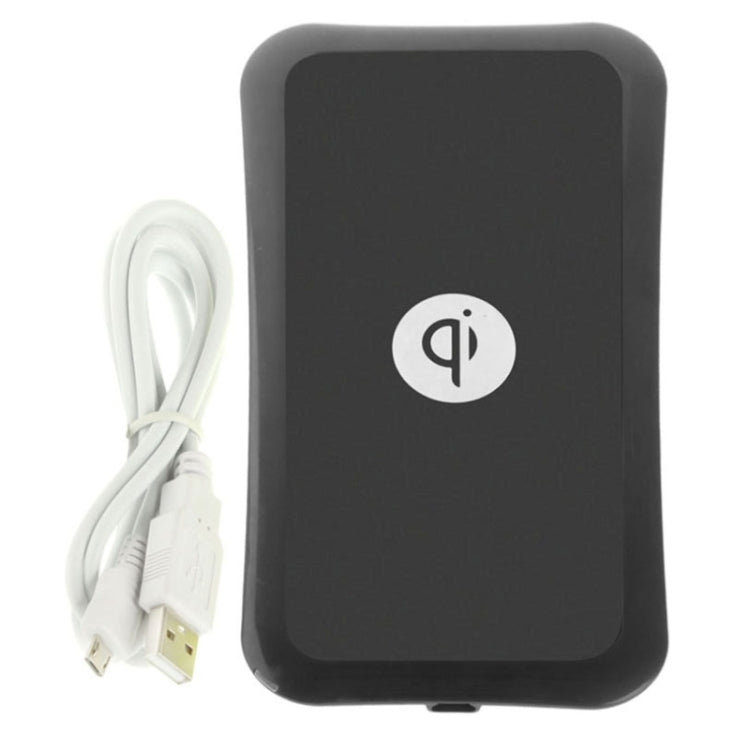 K8 Pure Power Qi Standard Ultra Slim Wireless Charge Mat, For iPhone 8 / 8 Plus / X &  Nokia Lumia 920 / 1020, Galaxy Galaxy S8 / S8 Plus / Note II / N7100 etc.(Black)