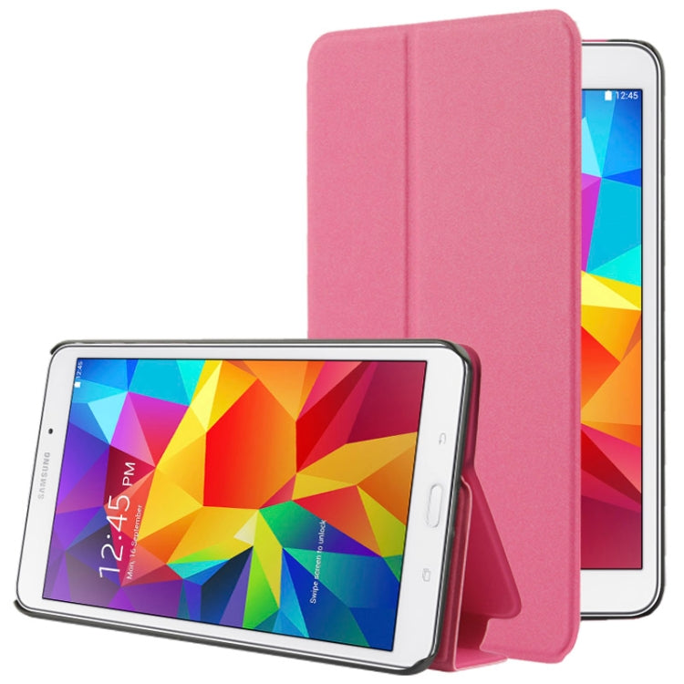 Frosted Texture Flip Leather Case with Holder for Galaxy Tab 4 7.0 / T230