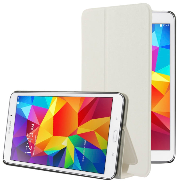 Frosted Texture Flip Leather Case with Holder for Galaxy Tab 4 7.0 / T230