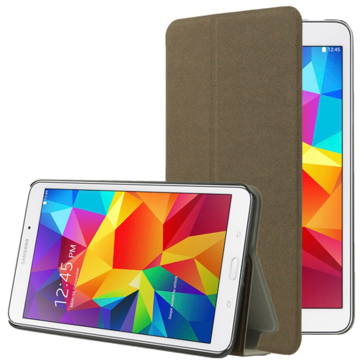Frosted Texture Flip Leather Case with Holder for Galaxy Tab 4 7.0 / T230