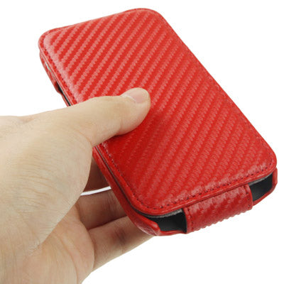 Carbon Fiber Texture Leather Case for Galaxy SIII / i9300