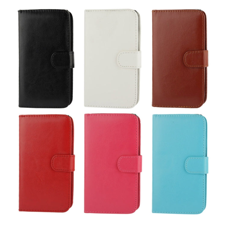 Fine Sheepskin Texture Flip Leather Case with Credit Card Slots & Holder for Galaxy S III / i9300