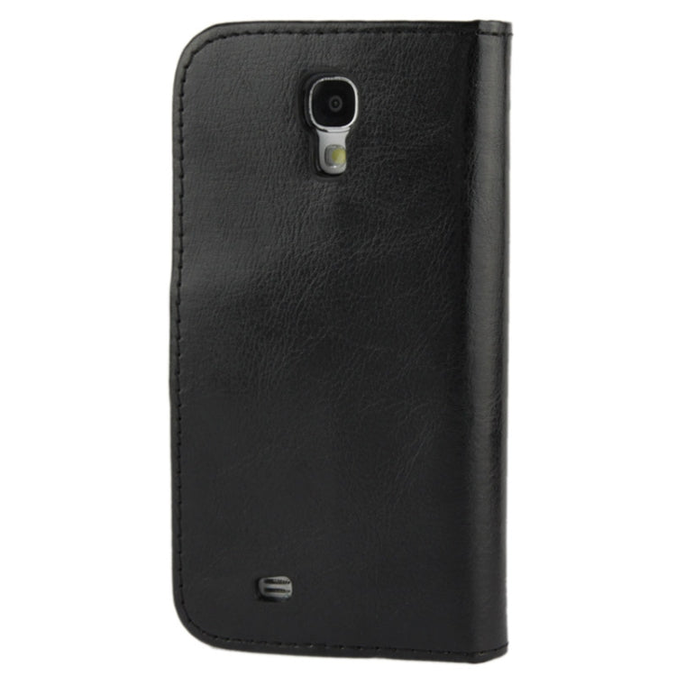 Fine Sheepskin Texture Flip Leather Case with Credit Card Slots & Holder for Galaxy S IV / i9500
