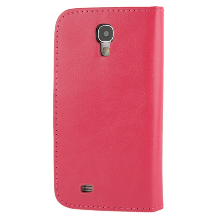 Fine Sheepskin Texture Flip Leather Case with Credit Card Slots & Holder for Galaxy S IV / i9500