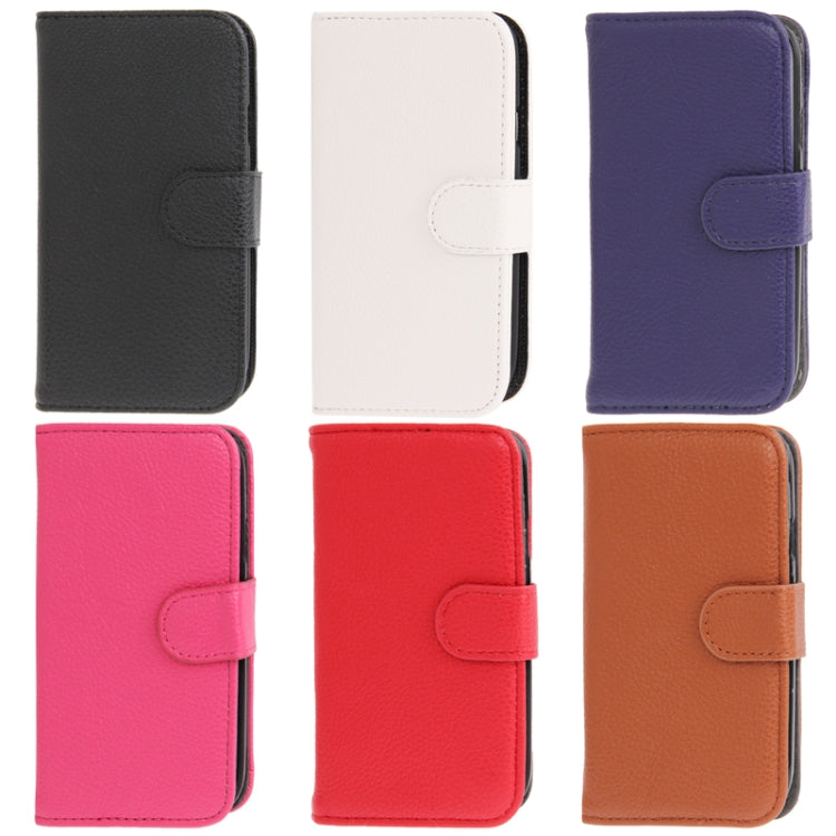 Horizontal Flip Litchi Texture Leather Case Cover with Credit Card Slot & Holder for Galaxy SIII / i9300