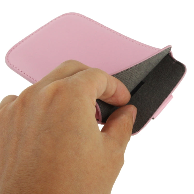 Universal Leather Case Pocket Sleeve Bag with Pull Tab for Galaxy S5 / G900 / i9300 / i9250 / i8750 / iPhone 5 / HTC One / ASUS PadFone2 / HTC G23 / Sony LT29i / Sony L36h / LG E960 / Sony M35h / LG P880 / LG E975 / Nokia Lumia 920