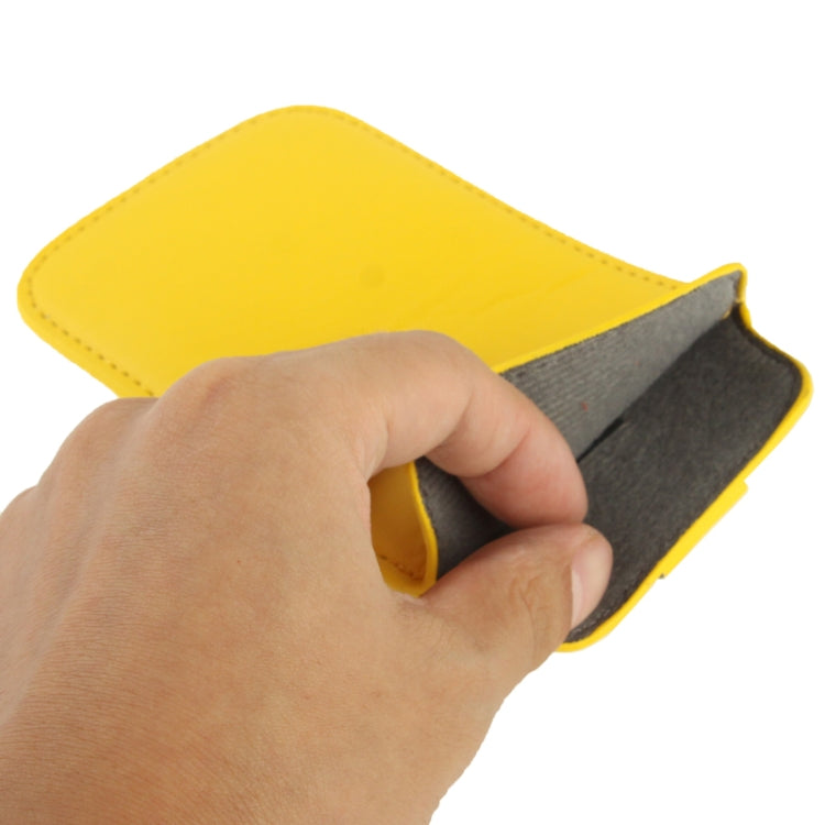 Universal Leather Case Pocket Sleeve Bag with Pull Tab for Galaxy S5 / G900 / i9300 / i9250 / i8750 / iPhone 5 / HTC One / ASUS PadFone2 / HTC G23 / Sony LT29i / Sony L36h / LG E960 / Sony M35h / LG P880 / LG E975 / Nokia Lumia 920