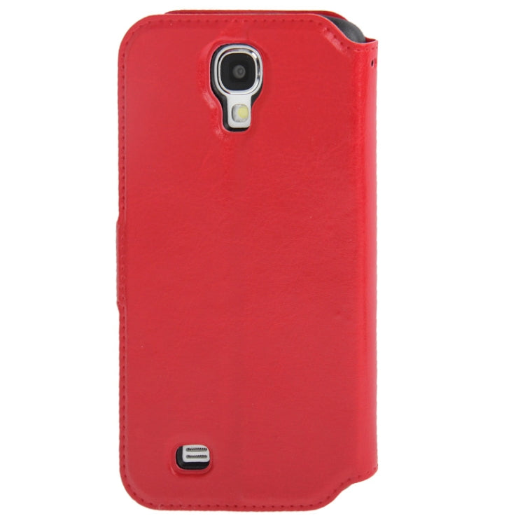 Fine Sheepskin Texture Leather Case with Credit Card Slot & Holder for Galaxy S IV / i9500