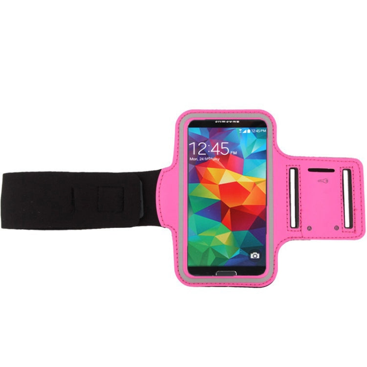 PU Sport Armband Case with Earphone Hole & Key Pocket for Galaxy S7 / S6 & S6 Edge / S5 / S4 / S3