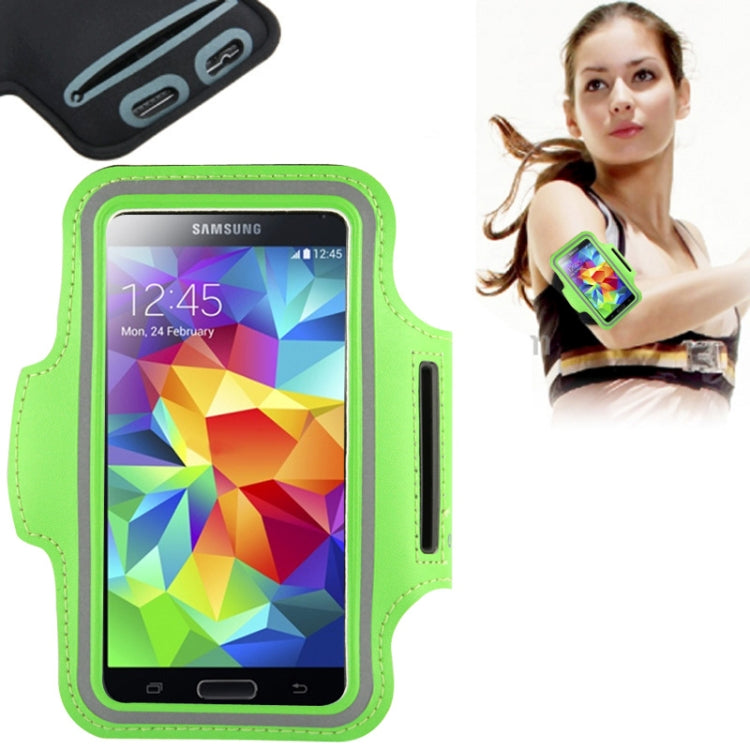 PU Sport Armband Case with Earphone Hole & Key Pocket for Galaxy S7 / S6 & S6 Edge / S5 / S4 / S3