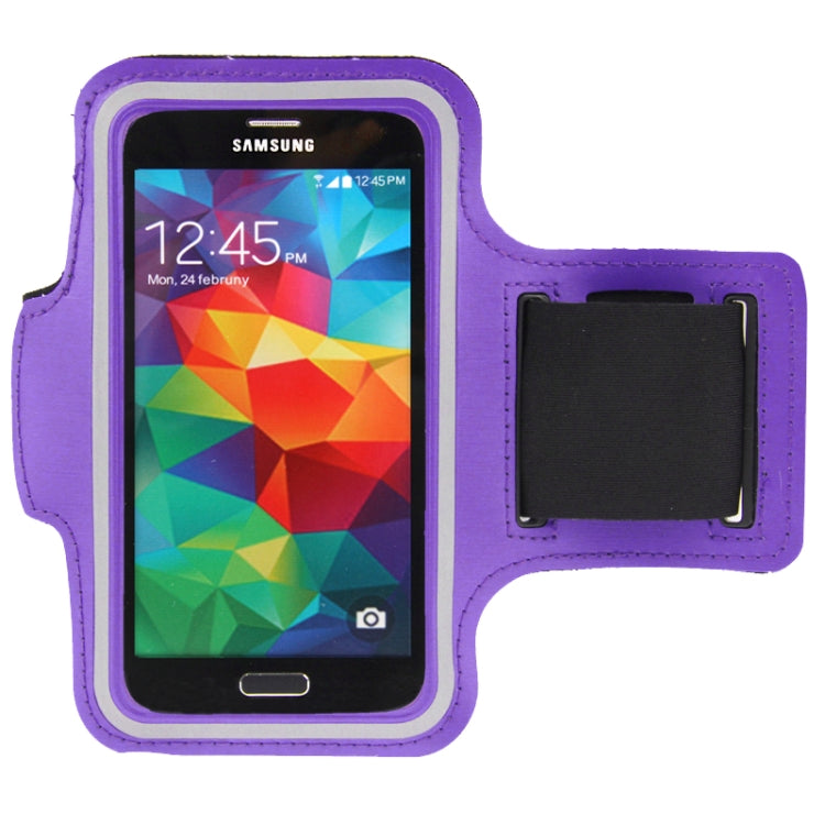 PU Sport Armband Case with Earphone Hole & Key Pocket for Galaxy S7 / S6 & S6 Edge / S5 / S4 / S3