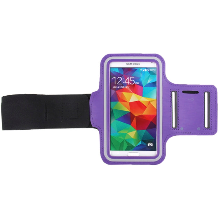 PU Sport Armband Case with Earphone Hole & Key Pocket for Galaxy S7 / S6 & S6 Edge / S5 / S4 / S3