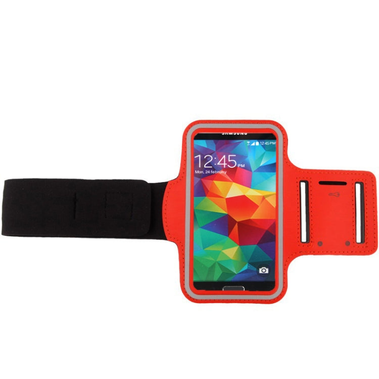PU Sport Armband Case with Earphone Hole & Key Pocket for Galaxy S7 / S6 & S6 Edge / S5 / S4 / S3