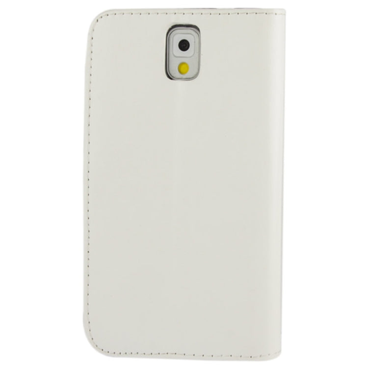 Fine Sheepskin Texture Flip Leather Case with Credit Card Slots & Holder for Galaxy Note III / N9000