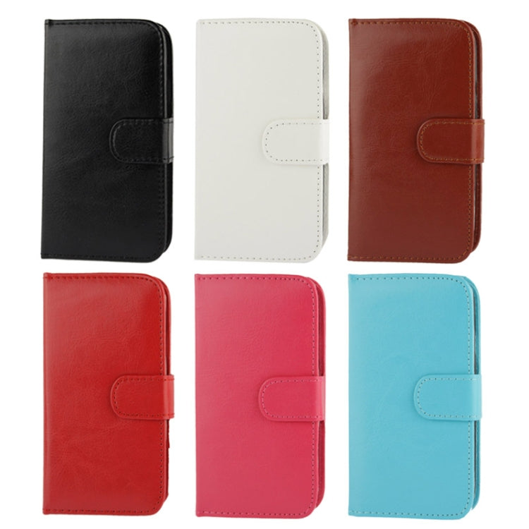 Fine Sheepskin Texture Flip Leather Case with Credit Card Slots & Holder for Galaxy Note III / N9000