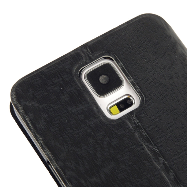 PU Leather Case with Holder for Galaxy S5 / G900