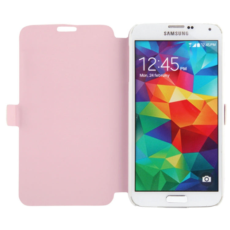 PU Leather Case with Holder for Galaxy S5 / G900