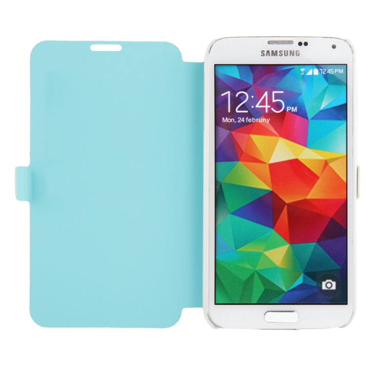 PU Leather Case with Holder for Galaxy S5 / G900