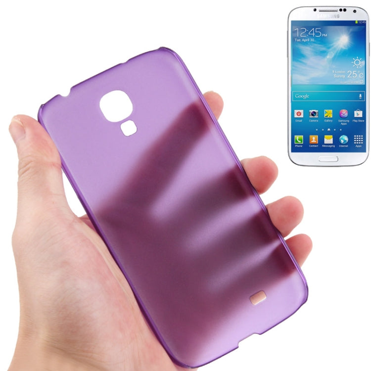 0.5mm Ultra Thin Scrub Plastic Case for Galaxy S IV / i9500