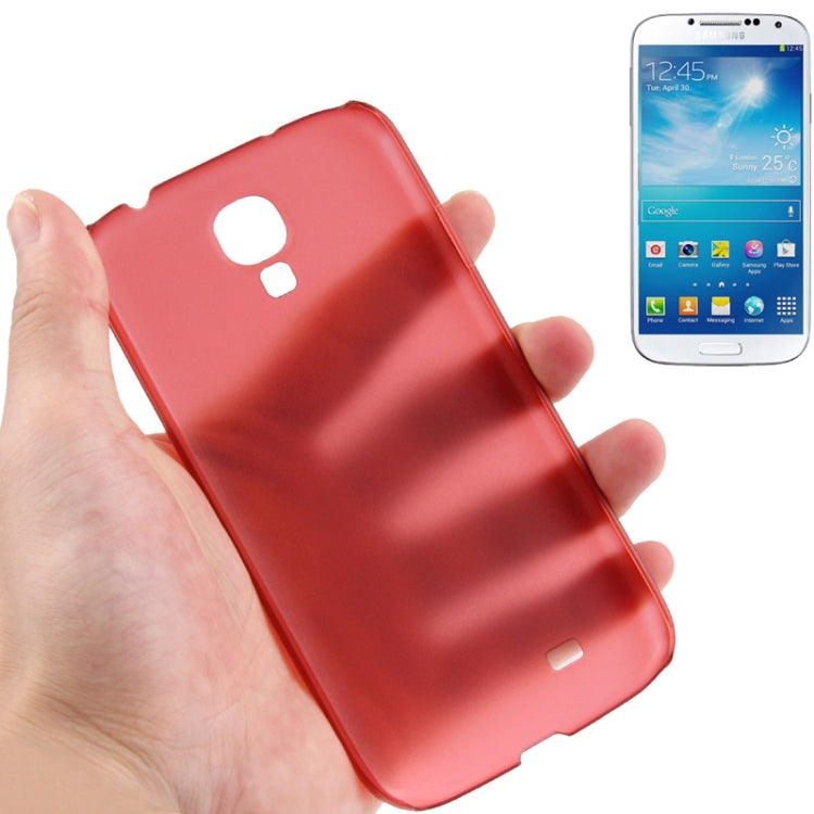 0.5mm Ultra Thin Scrub Plastic Case for Galaxy S IV / i9500