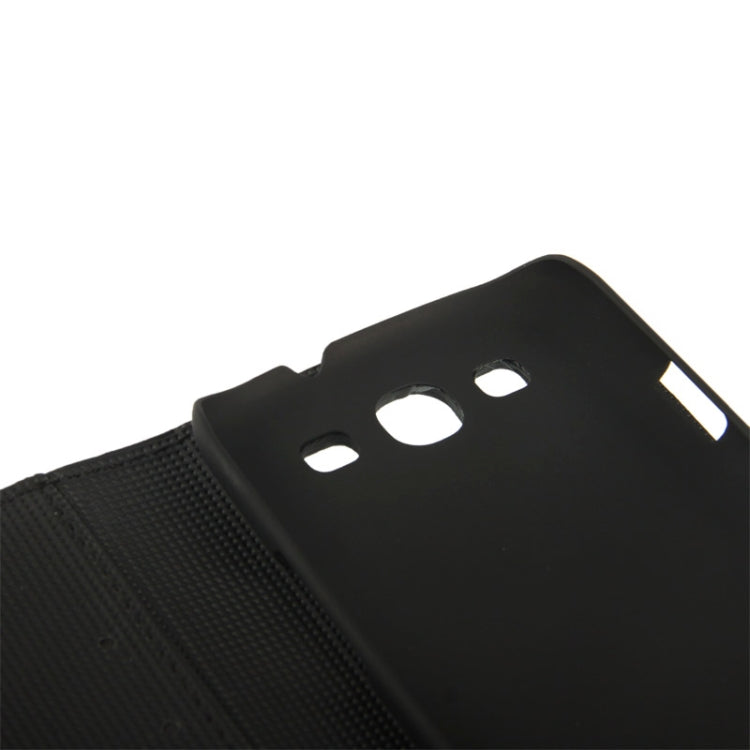 Butterfly Pattern Leather Case with Credit Card Slots & Holder for Galaxy S III / i9300