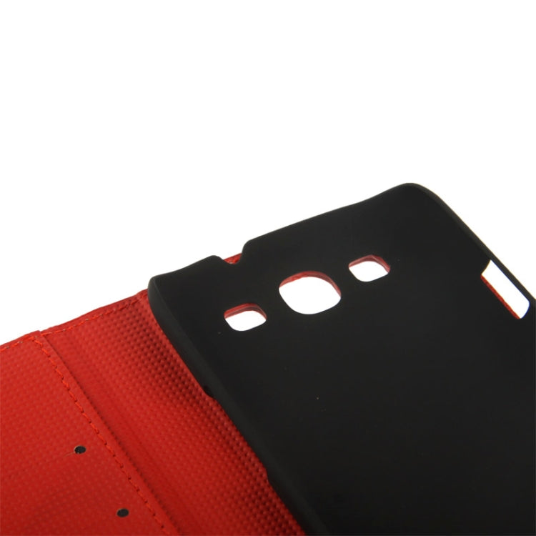 Butterfly Pattern Leather Case with Credit Card Slots & Holder for Galaxy S III / i9300
