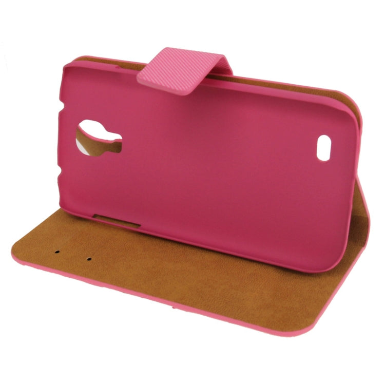 Denim Texture Horizontal Flip Leather Case with Credit Card Slot & Holder for Galaxy S IV / i9500