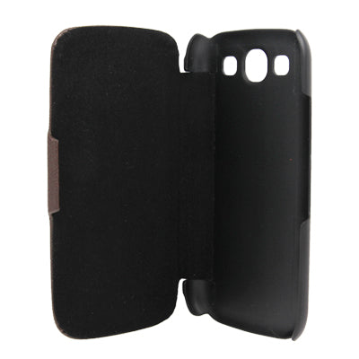 Cross Texture Leather Case and Plastic Cover Case for Galaxy SIII / i9300