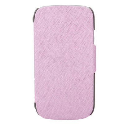 Cross Texture Leather Case and Plastic Cover Case for Galaxy SIII / i9300