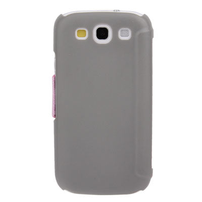 Cross Texture Leather Case and Plastic Cover Case for Galaxy SIII / i9300