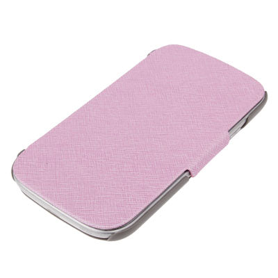 Cross Texture Leather Case and Plastic Cover Case for Galaxy SIII / i9300