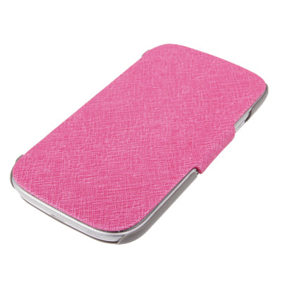 Cross Texture Leather Case and Plastic Cover Case for Galaxy SIII / i9300